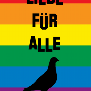 Aufkleber, LIEBE FÜR ALLE