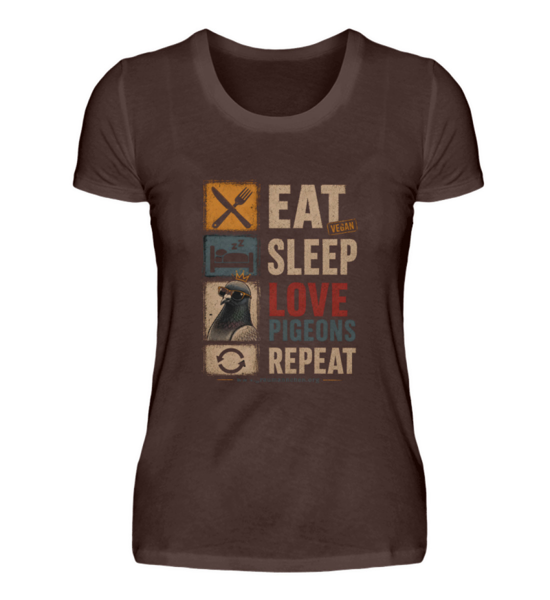 Love Pigeons - Damen Premiumshirt-1074