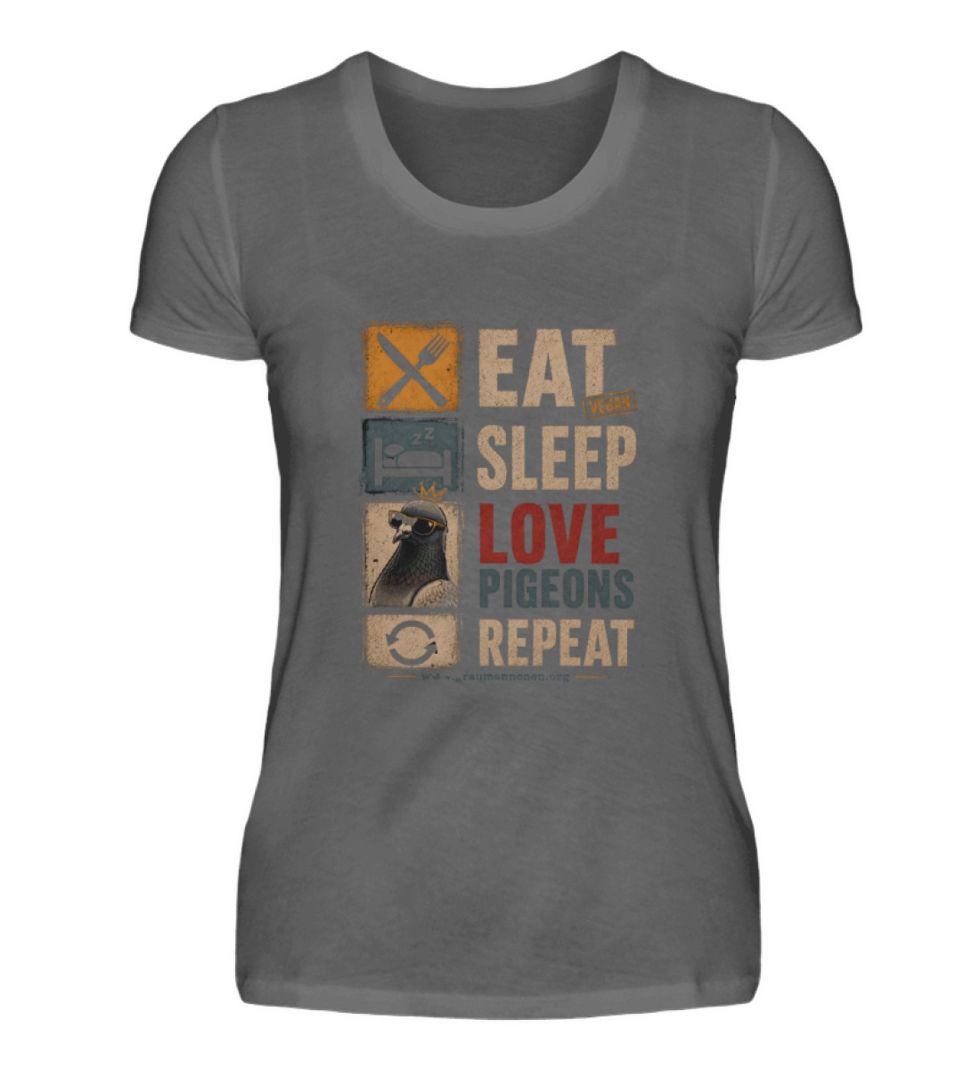 Love Pigeons - Damen Premiumshirt-627
