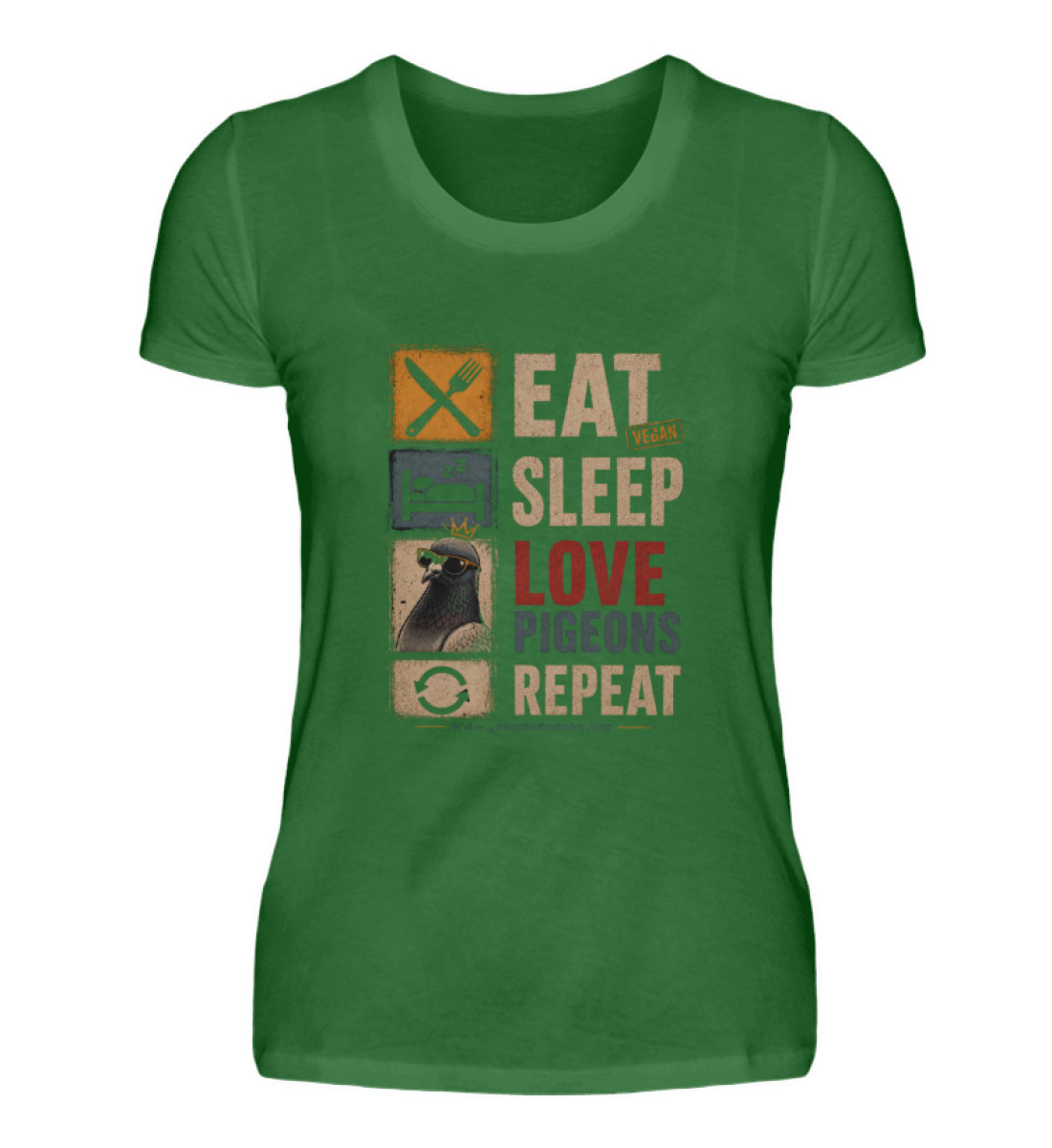 Love Pigeons - Damen Premiumshirt-30