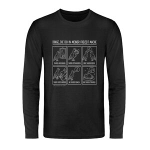 Hobby - Unisex Langarmshirt-16