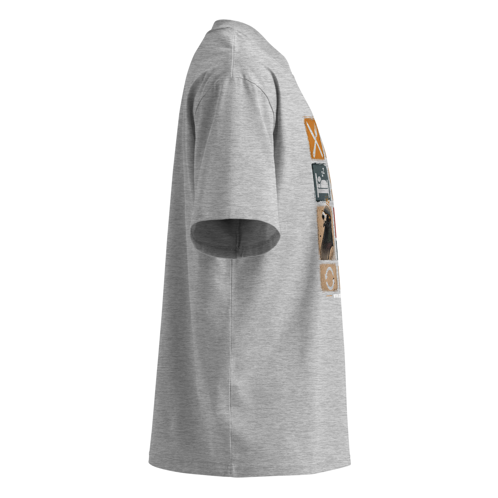 Love Pigeons Oversized Unisex Bio-T-Shirt – Bild 15