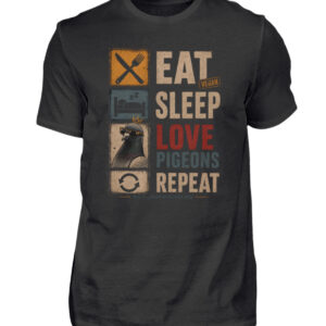 Love Pigeons - Herren Shirt-16